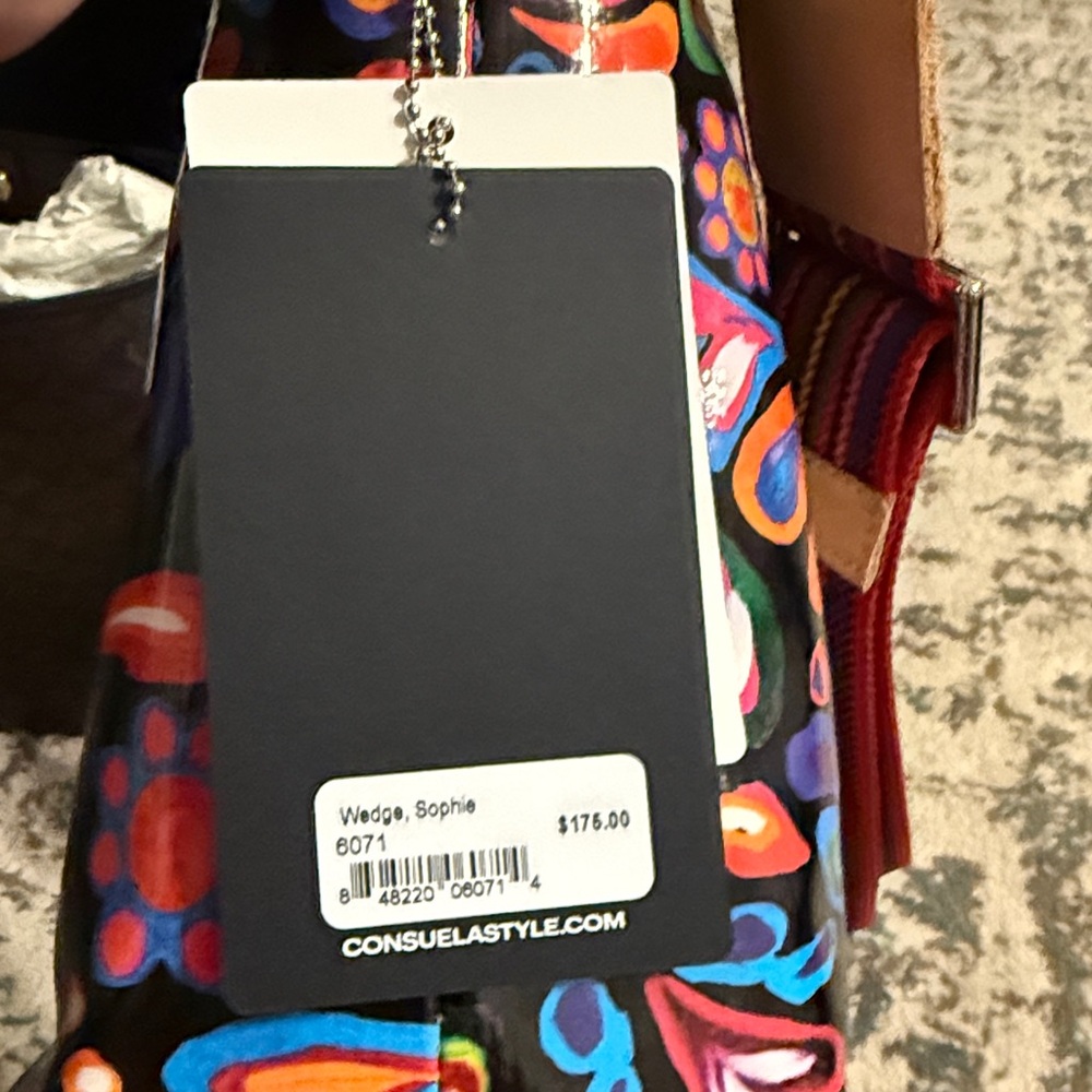 Consuela Multicolor Floral Crossbody Bag - Picture 4 of 10